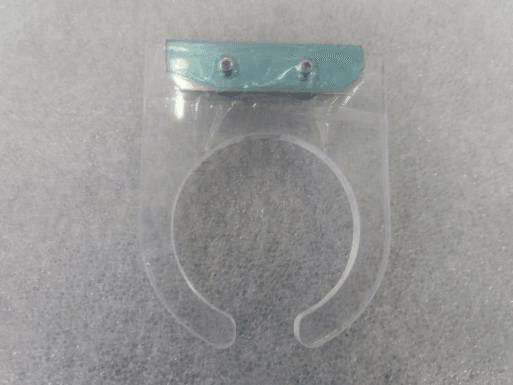 Suporte handpiece baixa frequência montado