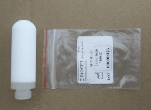 Filtro PP 19.0 x 50.0 x 1/4BSP (diâmetro externo x comprimento x rosca) 50 micras