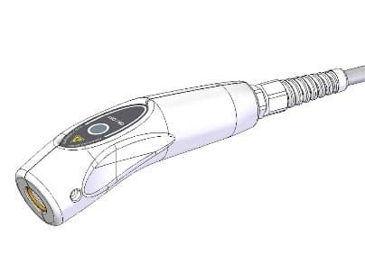 Conjunto handpiece LED com botão