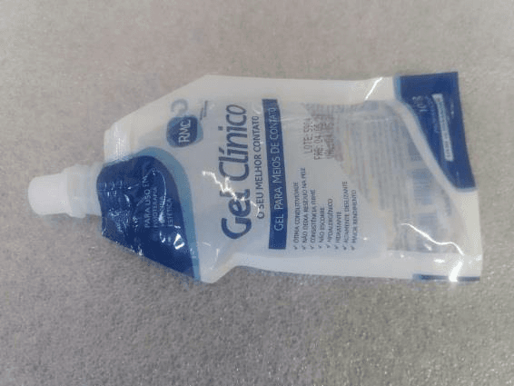 Gel condutor em sachê 100 gramas